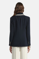 LS -VELICO JACKET - BLUE/CREAM