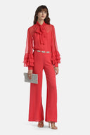 LS -ASPIRANTE TROUSERS - CORAL