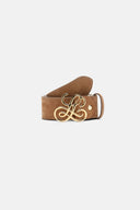 LS -DANTESCO BELT - ALMOND 03700/GOLD