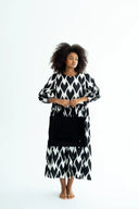 “LOVE X LOVE” - Black & White Dress