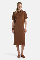 LS -CORVARA DRESS - TOBACCO/TOBACCO
