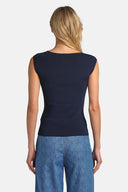 LS -CARPACCIO PULLOVER - BLUE