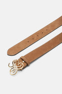 LS -DANTESCO BELT - ALMOND 03700/GOLD