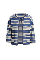 COMIZIO OFF WHT/BLU/BLU JACKET