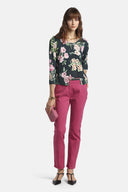 LS -AROMA TROUSERS - BOUGANVILLE