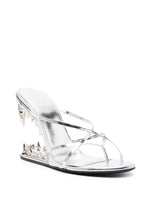 MORSO THONG SANDALS SILVER