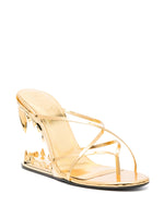 MORSO THONG SANDALS GOLD