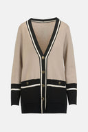 LS -MARINETTA JACKET - BLACK/CREAM/BEIGE