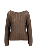 LS -ZEBRINO PULLOVER - TOBACCO
