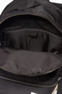 Dolce & Gabbana Black Logo Tape Polyamide School Travel Backpack Bag