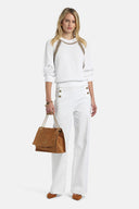 LS -ALMANACCO TROUSERS - WHITE
