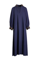 PLAZA BLU LONG DRESS