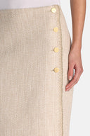 LS -TANZANIA SKIRT - VAR BEIGE GOLD