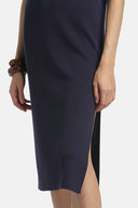 LS -CORVARA DRESS - BLUE/BLUE