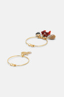 LS -NANDU EARRING - GEOMETRIC/GOLD