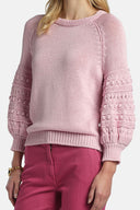 LS -COPERCHIO PULLOVER - ROSE