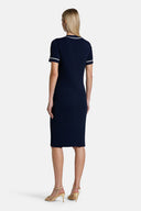 CANDELOTTO BLU/WHT DRESS