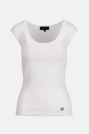 LS -CARPACCIO PULLOVER - WHITE