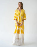 "Take it easy" Bell Fit Dress - Yellow