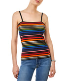 Dolce & Gabbana Multicolor Stripes Spaghetti Strap Tank Top