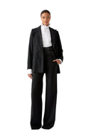 JOSEPHINA SMOCKING BLAZER OVERSIZE  BLACK