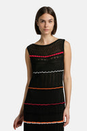 CASSIDE BLK FUSCORNG LONG DRESS