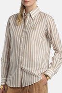 LS -BARRA BLOUSE SHIRT - VAR BEIGE CREAM
