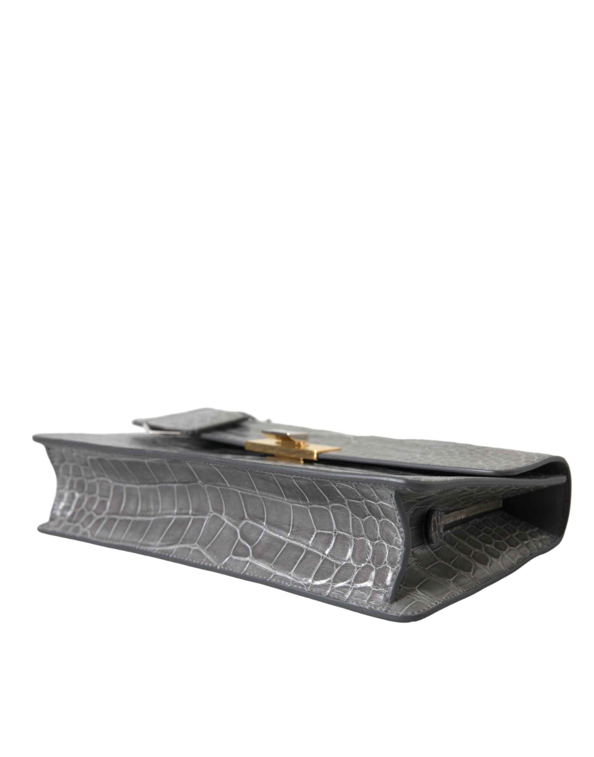 Balenciaga Gray Exotic Leather Medium Shoulder Hand Purse Bag – Moksyz