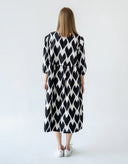 “LOVE X LOVE” - Black & White Dress
