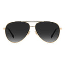 Jimmy Choo Gold Metal Sunglasses