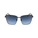 Longchamp Black Metal Sunglasses