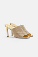 LS -UNITARIO SHOES - CRYSTAL PEACH/GOLD