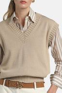 LS -CAGLIARI WAISTCOAT - BEIGE