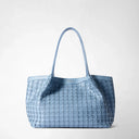 Mosaico Tote Bag - Cornflower | Serapian Milano.