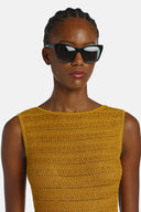 LS -XNINA SUNGLASSES - BLACK/GOLD