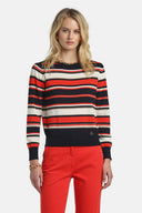 LS -MINORENNE PULLOVER - VAR BLUE ORANGE