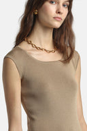 LS -CARPACCIO PULLOVER - BEIGE