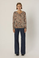 Emme Pullover in Natural by Gerard Darel