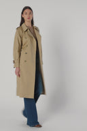 Serge Trench Coat in Beige by Gerard Darel