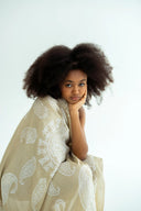 KELAGHAYI - SILK SCARF - BEIGE