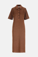 LS -CORVARA DRESS - TOBACCO/TOBACCO