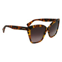 Lanvin Brown Acetate Sunglasses