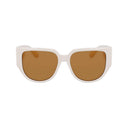 Ferragamo White Bio Injected Sunglasses