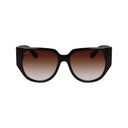 Ferragamo Brown Bio Injected Sunglasses