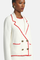 LS -COSMICA JACKET - CREAM/RED