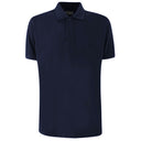 Yes Zee Blue Cotton Men's Polo Shirt