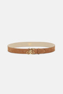 LS -DANTESCO BELT - ALMOND 03700/GOLD