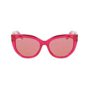 Ferragamo Red Acetate Sunglasses