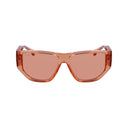 Ferragamo Orange Injected Sunglasses