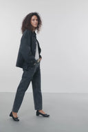 Double-faced wool jacket - ASTI - black